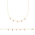 Coque de Nacre Collier plaqué or 973491