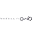 Coque de Nacre Chaîne maille forçat argent 725030
