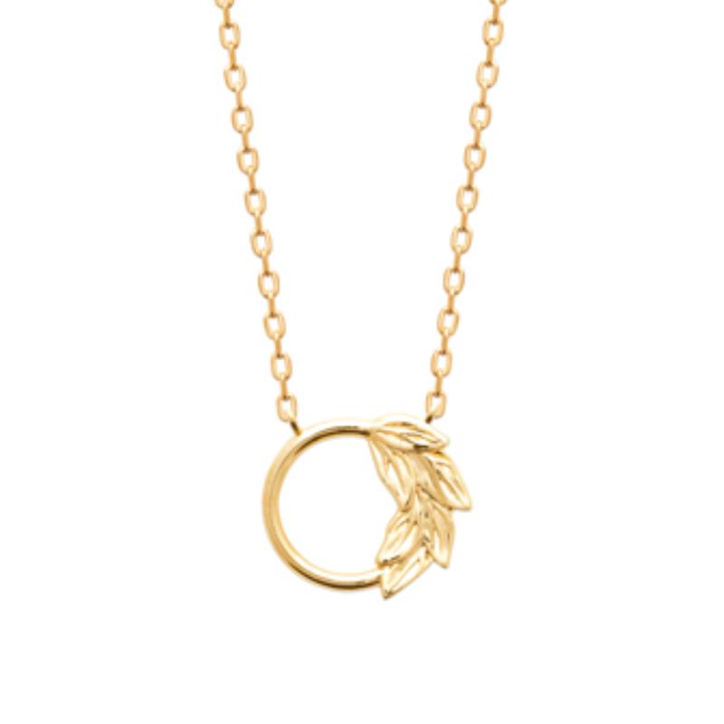 Coque de Nacre Collier plaqué or 922078