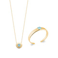 Coque de Nacre Collier plaqué or 973292
