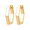 Coque de Nacre Créoles plaqué or 2648500