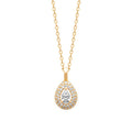 Coque de Nacre Collier plaqué or 974480