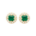 Coque de Nacre Puces d'oreilles plaqué or 23042250