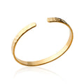 Coque de Nacre Bracelet jonc plaqué or 921419