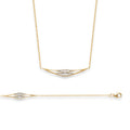 Coque de Nacre Collier plaqué or 971913