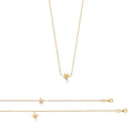 Coque de Nacre Collier plaqué or 922013