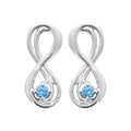 Coque de Nacre Puces d'oreilles argent 13060860
