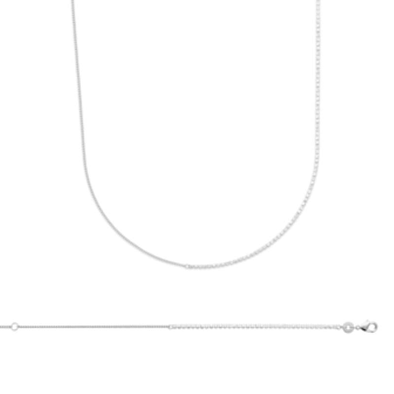 Coque de Nacre Collier argent 873532