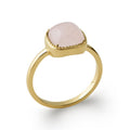 Coque de Nacre Bague plaqué or 2277480