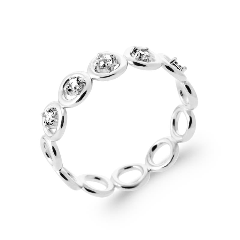 Coque de Nacre Bague argent 1992610