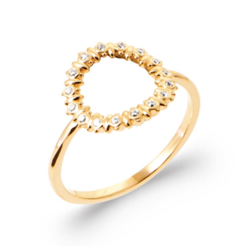 Coque de Nacre Bague plaqué or 2998510