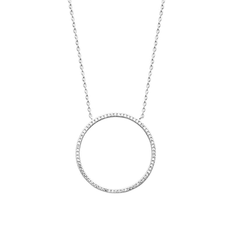 Coque de Nacre Collier argent 873170