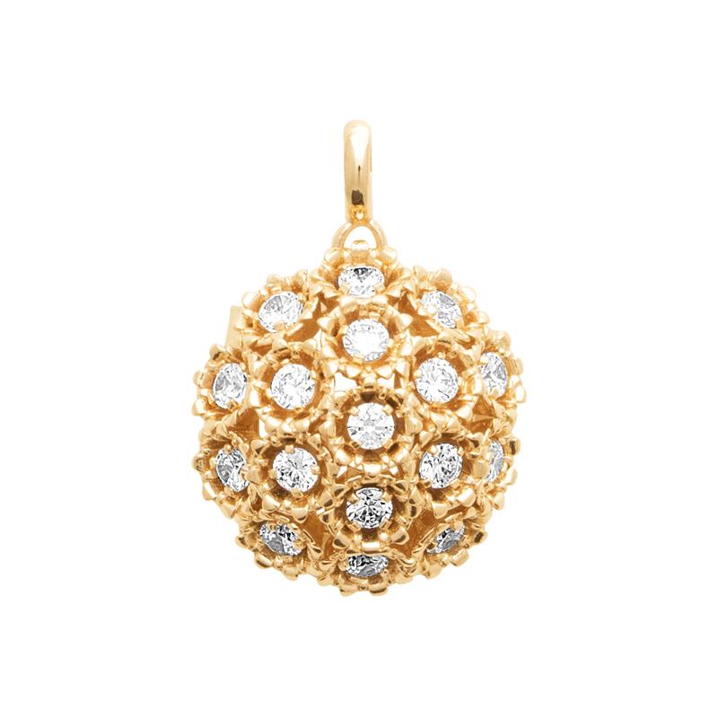 Coque de Nacre Pendentif plaqué or 2785010