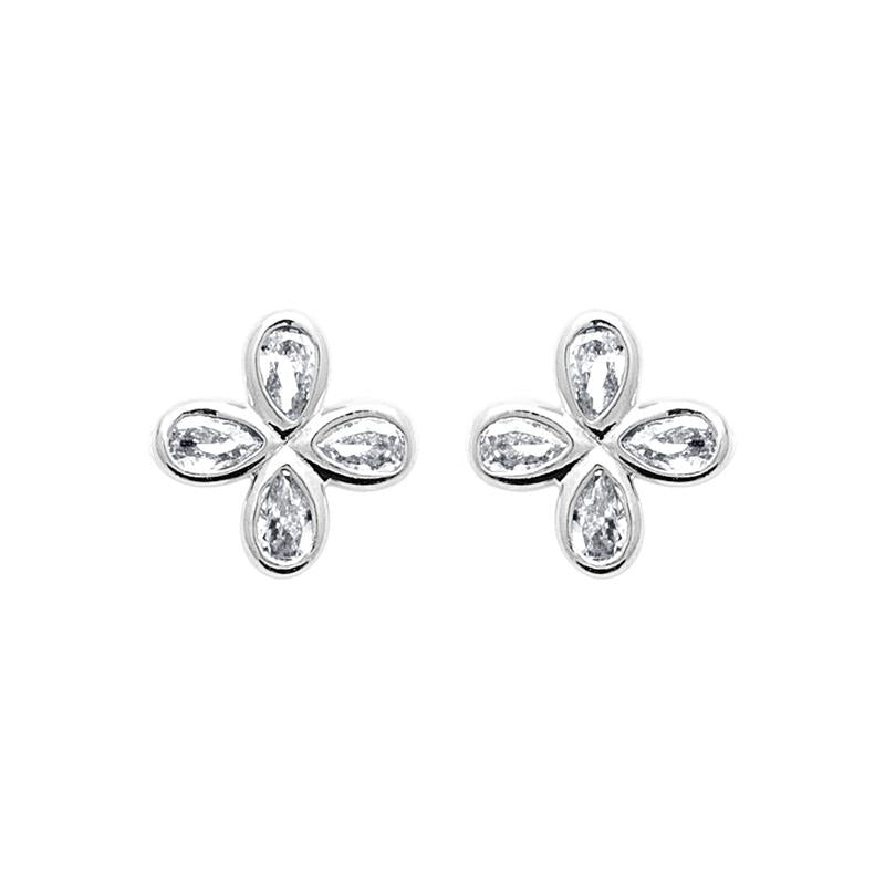 Coque de Nacre Puces d'oreilles argent 13088710