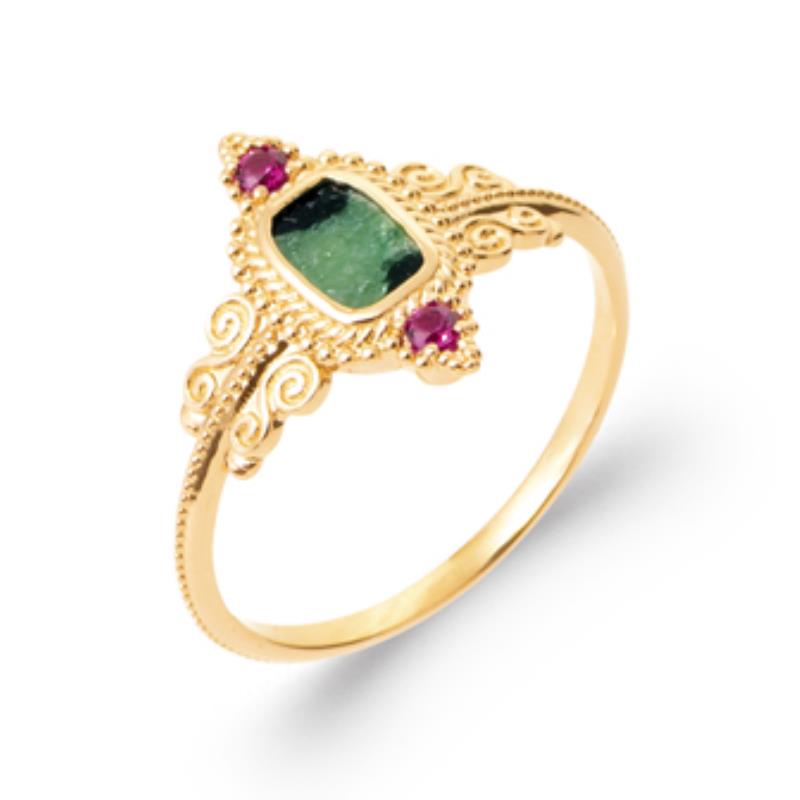 Coque de Nacre Bague plaqué or 2998150
