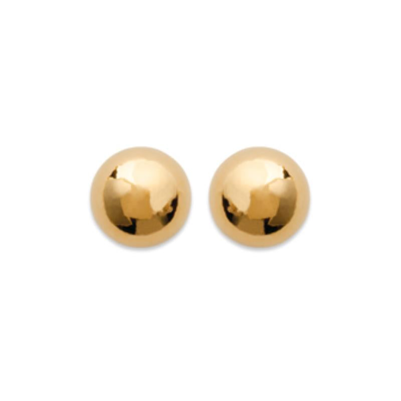 Coque de Nacre Puces d'oreilles plaqué or 2318514