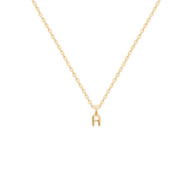 Coque de Nacre Pendentif initiale plaqué or 2775608