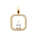 Coque de Nacre Pendentif plaqué or 2794010