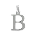 Coque de Nacre Pendentif initiale argent 1875002