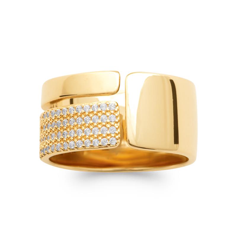 Coque de Nacre Bague plaqué or 2968610