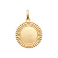 Coque de Nacre Médaille plaqué or 2766900