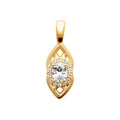 Coque de Nacre Pendentif plaqué or 2793210