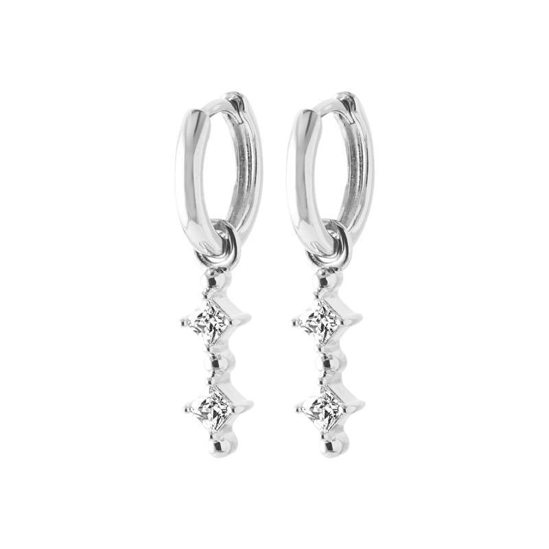 Coque de Nacre Créoles argent 1686510