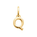 Coque de Nacre Pendentif initiale plaqué or 2775617