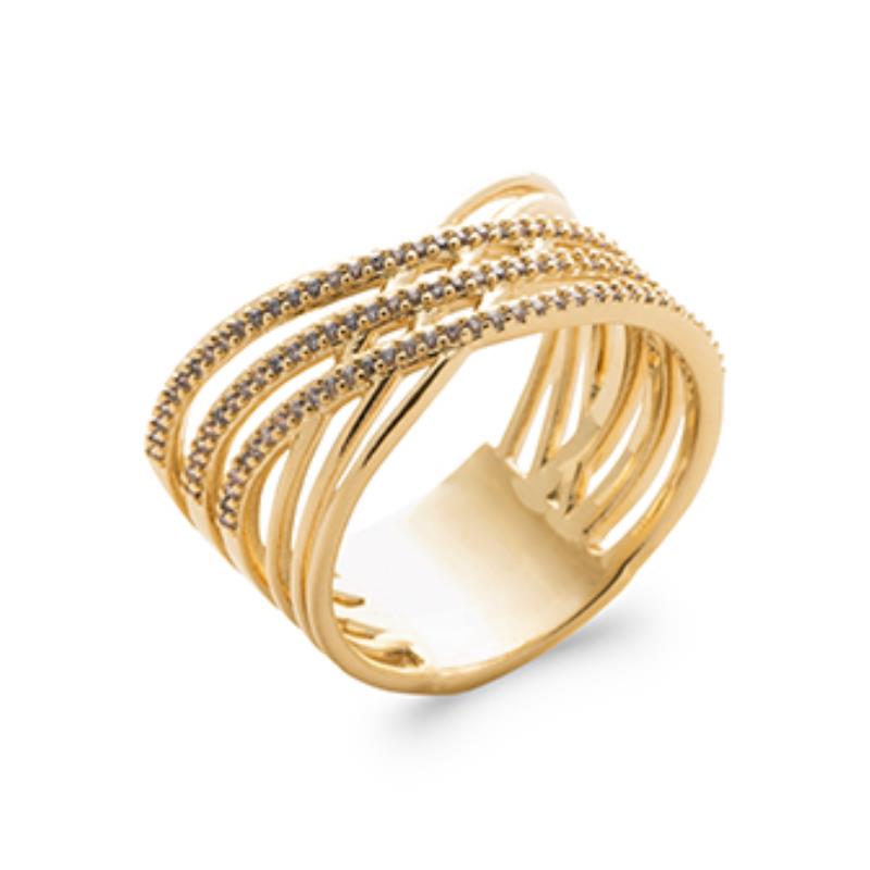 Coque de Nacre Bague plaqué or 2914510
