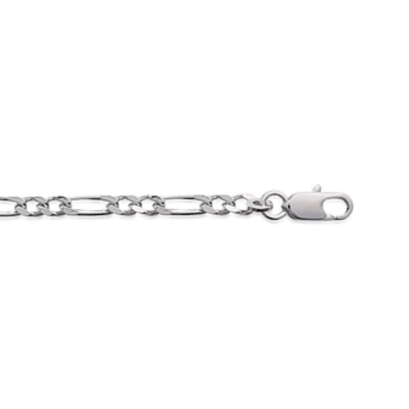Coque de Nacre Chaîne maille figaro argent 732100