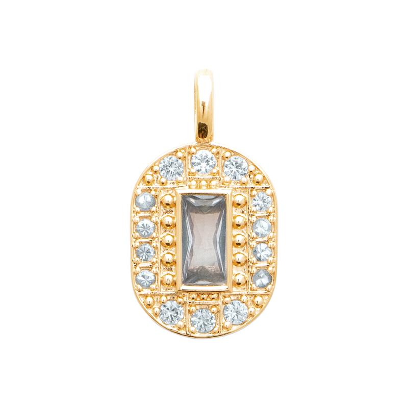 Coque de Nacre Pendentif plaqué or 2789660