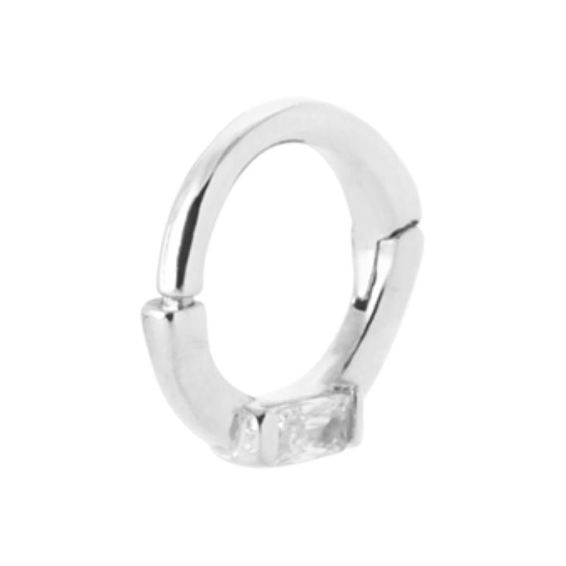 Coque de Nacre Créoles argent 1675110
