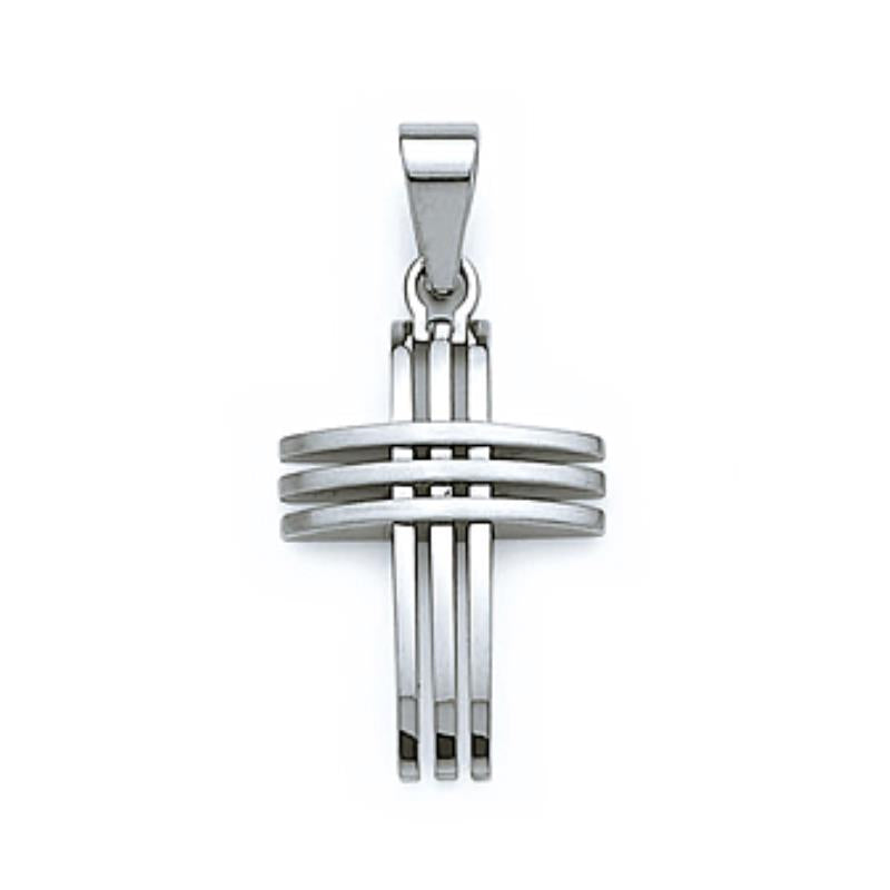 Coque de Nacre Pendentif acier 1835800