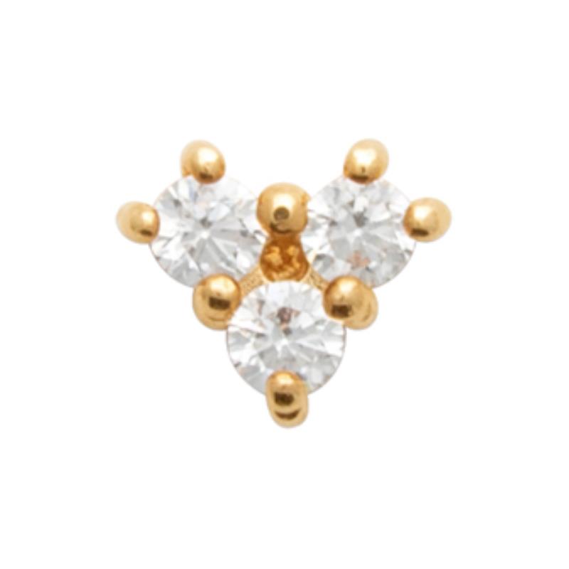 Coque de Nacre Piercing plaqué or 23068010