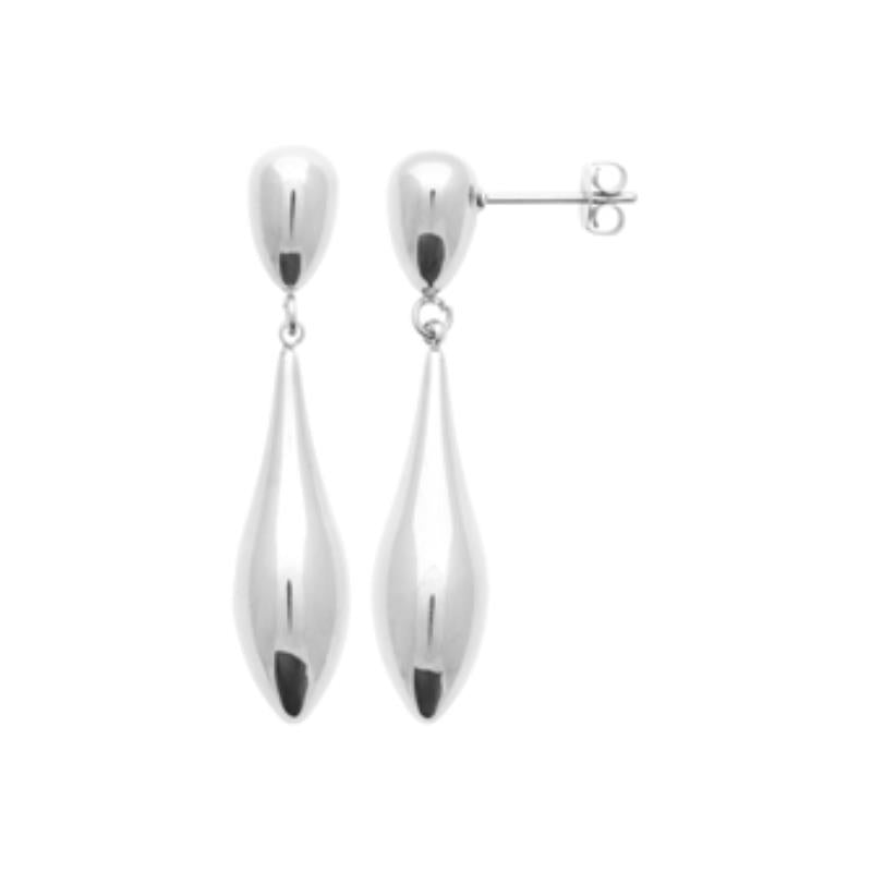 Coque de Nacre Boucles d'oreilles pendantes acier 3121200