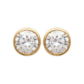 Coque de Nacre Boucles d'oreilles plaqué or 25115106