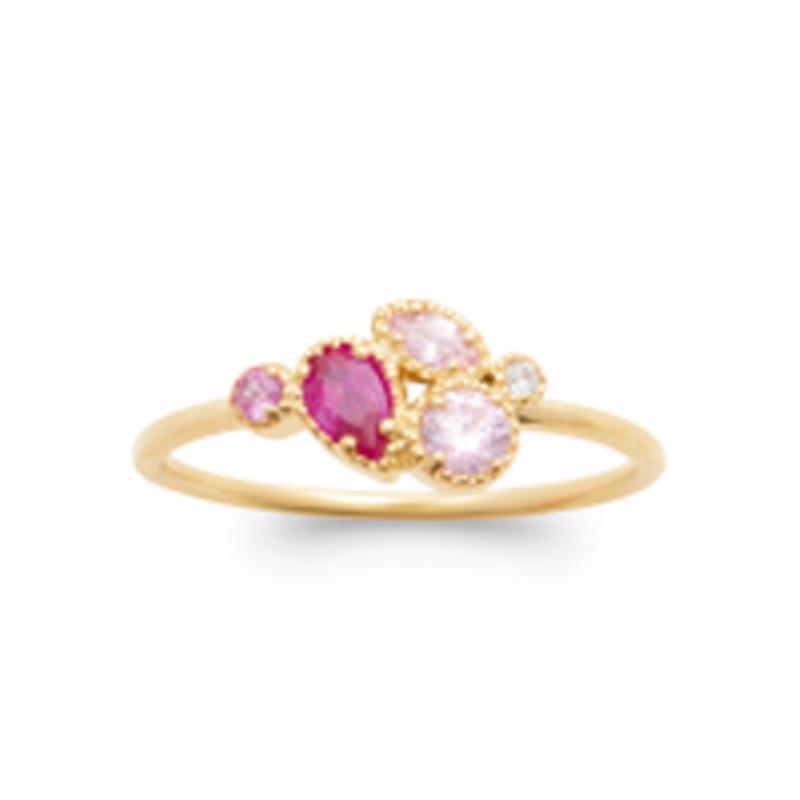 Coque de Nacre Bague plaqué or 2971180