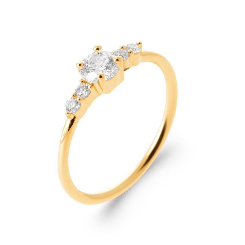 Coque de Nacre Bague plaqué or 2972410
