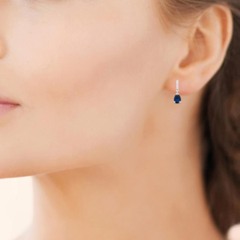 Coque de Nacre Boucles d'oreilles pendantes argent 13046140