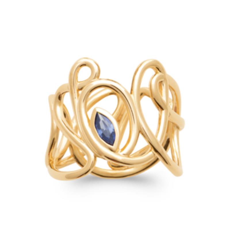 Coque de Nacre Bague plaqué or 2997340