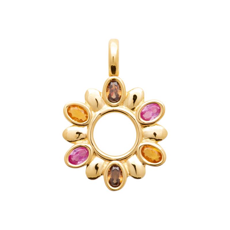 Coque de Nacre Pendentif plaqué or 2787305