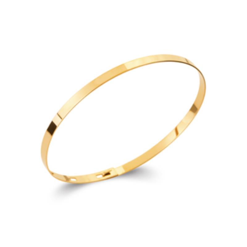 Coque de Nacre Bracelet jonc plaqué or 921354