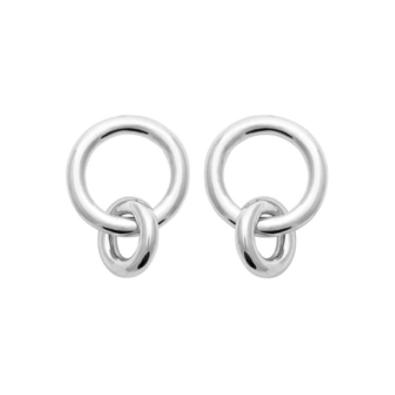 Coque de Nacre Boucles d'oreilles pendantes argent 7593800