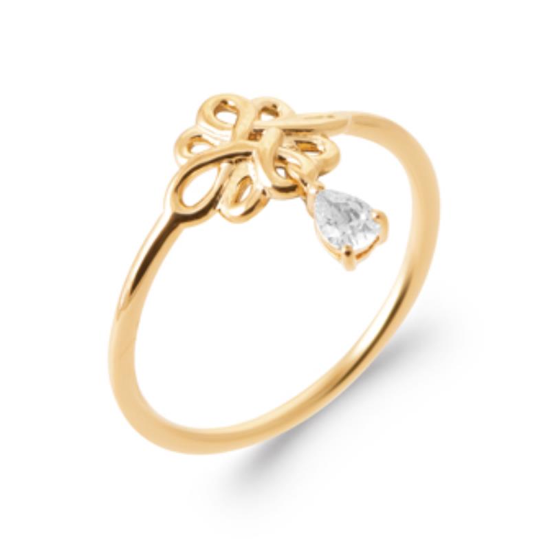 Coque de Nacre Bague plaqué or 2982610