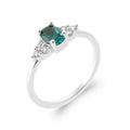 Coque de Nacre Bague solitaire argent 1973250