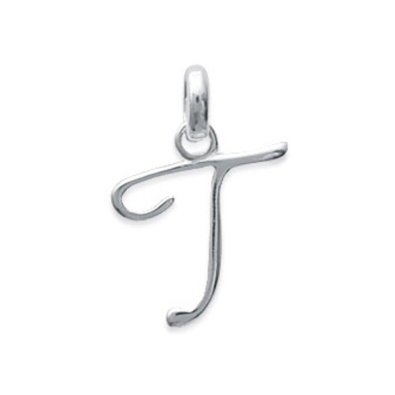 Coque de Nacre Pendentif initiale argent 748115520