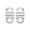 Coque de Nacre Puces d'oreilles argent 73017700
