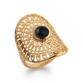 Coque de Nacre Bague plaqué or 2272807