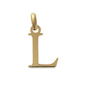 Coque de Nacre Pendentif initiale plaqué or 28750012