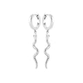 Coque de Nacre Créoles argent 7671700